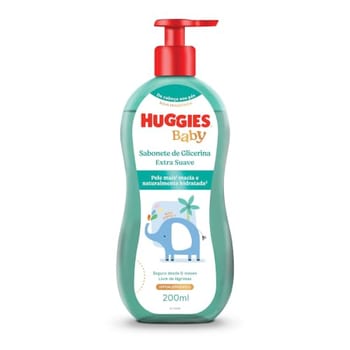 Sabonete Líquido Huggies Extra Suave - 200ml