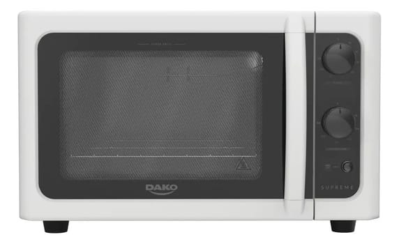 Forno de bancada elétrico Dako Supreme com 44 Litros e Grill Dourador Branco