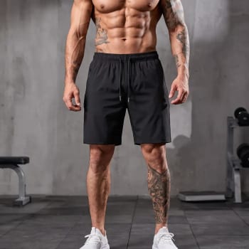 Short Masculino Bermuda Esportiva Slim Fit Secagem Rápida