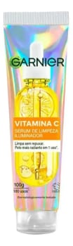 Garnier Sérum de Limpeza Facial Iluminador com Vitamina C, Antimarcas, Pele normal a oleosa, Serumnete 100G