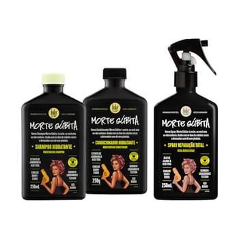 Kit Morte Súbita (Shampoo + Condicionador + Spray Reparaçao) - Lola From Rio
