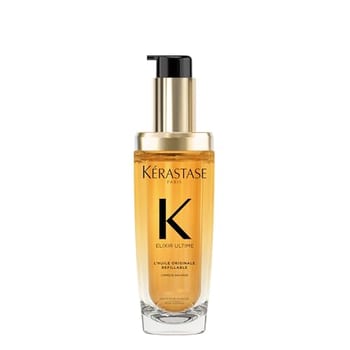 Kérastase Elixir Ultime L'Huile Originale, Óleo Capilar Nutrição Profunda, Brilho Proteção Térmica, Antifrizz e Maciez para Todos os Tipos de Cabelo