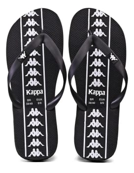 Chinelo Kappa Beach Adulto Unissex Em Borracha