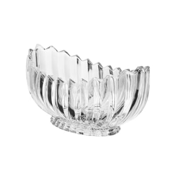 WOLFF - Centro de Mesa de Cristal Geneva 28cm x 15cm x 13,5cm
