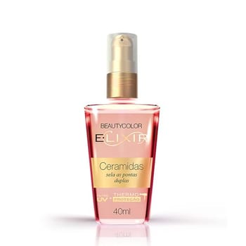 E.lixir Ceramidas - Sela as pontas duplas e Restaura os fios - BEAUTYCOLOR - 40ml