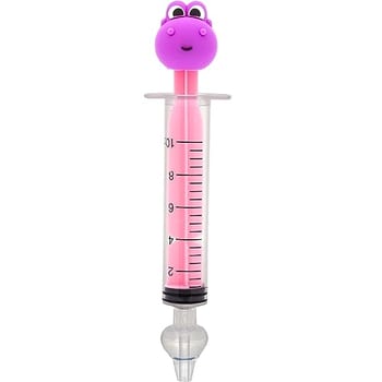 Buba, Lavador Nasal Seringa Dino Rosa