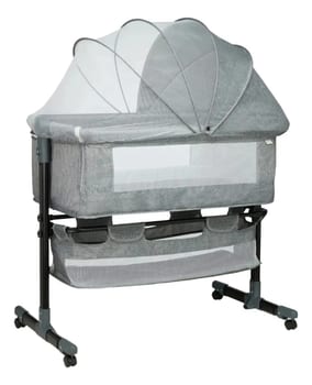 Berço Portátil Bebê Acoplado Co-Bed Connect Maxi Baby - CINZA