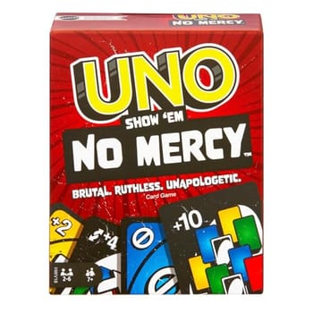 UNO Jogo de Cartas No Mercy 7 anos