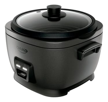Panela De Arroz Elétrica Dako 700w Com 4 L 10 Xícaras Cinza Cor Cinza-escuro Frequência 60 Hz