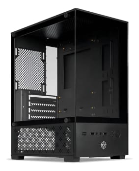 Gabinete Gamer Aquário Tgt Legion, Mini-tower, Lateral De Vidro Preto