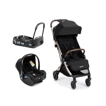 Travel System Maxi-Cosi, Eva³, Essential Black Champagne