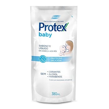 Protex Baby Delicate Care Sabonete Líquido Infantil Refil, 380ml