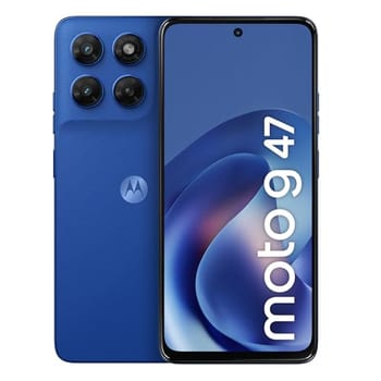 Smartphones Motorola Moto G47 5G - 256GB 12GB (4GB RAM + 8GB RAM Boost), Camera 50 MP Sony LYTIA 600, Tela FHD+ de 120hz - Azul Nautico