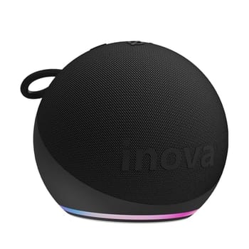 Caixa de Som, INAVA, Melhor Alto-Falante Portátil Bluetooth com Som até Hoje, Graves e Agudos Surround 360°, 20 Horas de Duração da Bateria