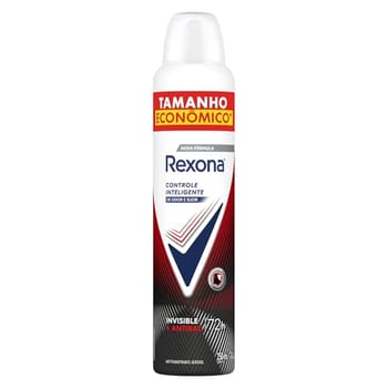 Rexona Antitranspirante Feminino Aerossol Antibacterial e Invisible 250 ML, Leve Mais Pague Menos, Embalagem Pode Variar