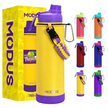 MODUS Garrafa Térmica 750ml - Parede Dupla de Isolamento 24horas Gelado