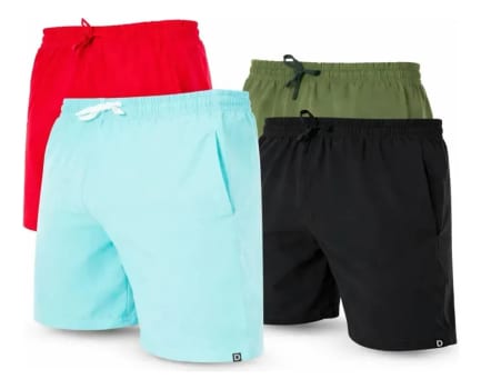 Kit 4 Bermudas Masculina Tectel Shorts Casual Para Treino