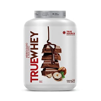 True Whey (1,810kg) - Hidrolisado e Isolado - Chocolate c/Avelã - True Source, True Source
