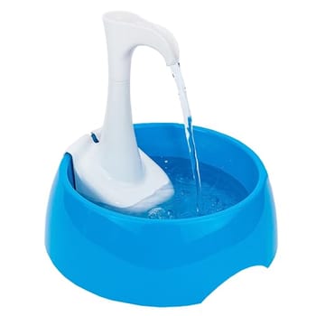 AMICUS - Fonte Bebedouro de água AQUA FIRST USB para Gatos e Cães Bivolt, Bebedouro para Animais de Estimação - Design Ergonômico, Portátil, Bivolt