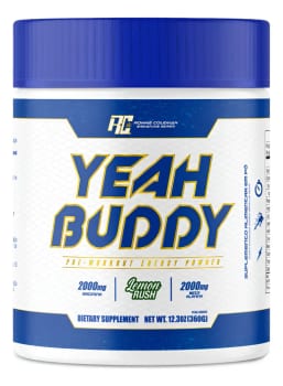 Pré Treino Yeah Buddy Ronnie Coleman 360g Lemon Rush Limon Rush
