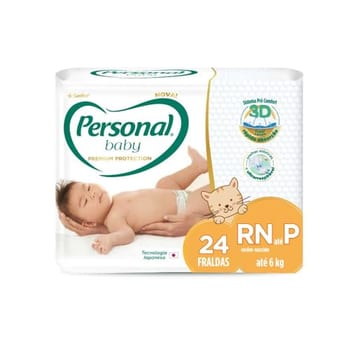 Personal Baby Premium Protection P 24 unidades