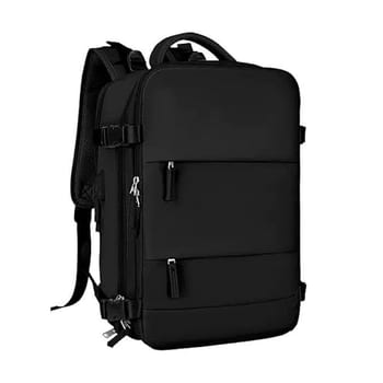 Mochila De Viagem Grande Impermeável, Com Porta Usb, Compartimento Para Sapatos, Bolsa Para Objetos úmidos, Mochila Para Notebook, Mochila Feminina