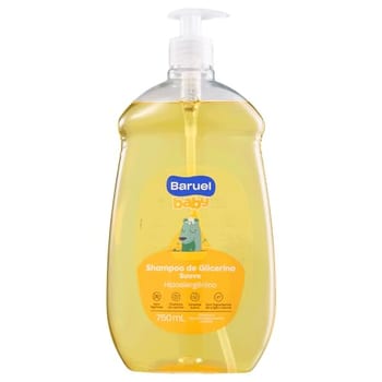 Shampoo Infantil Glicerina Suave 750ml – Baruel Baby