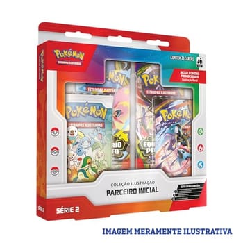 Pokémon TCG: First Partner Illustration Collection (Q2 2026) - Português
