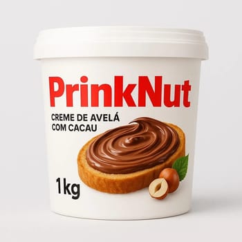 Creme De Avelã Prinknut 1kg Recheio Para Ovos De Páscoa Bolo