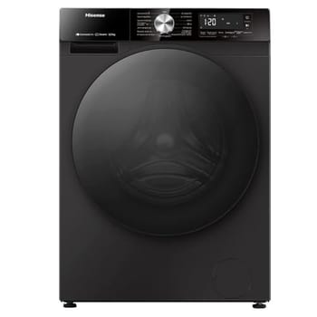 Lava & Seca Hisense Serie 3S 12/8kg Inverter Função Steam e Wifi Preta com 10 Programas de Lavagem - WD3S1243BB (110V, Volts)