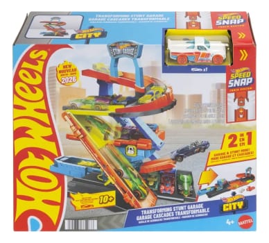 Pista Hot Wheels City Garagem De Acrobacias Mattel - Jhl94 Colorido