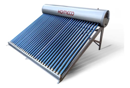 Aquecedor Solar A Vácuo Acoplado 20 Tubos  Inox 316