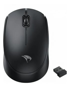 Mouse Sem Fio Viper Pro Modelo Vo202 Óptico Preto 1200dpi