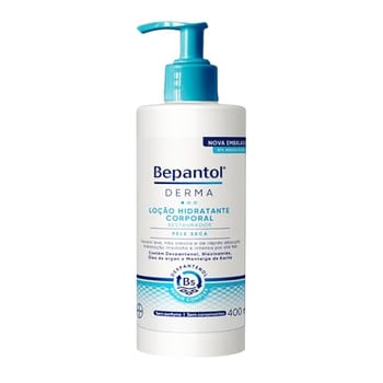 Bepantol Derma Hidratante Corporal Restaurador, Loção para Pele Seca, 400ml