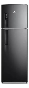 Geladeira Electrolux Frost Free 380L AutoSense Inverter Black Inox Look (IF41B) 127v