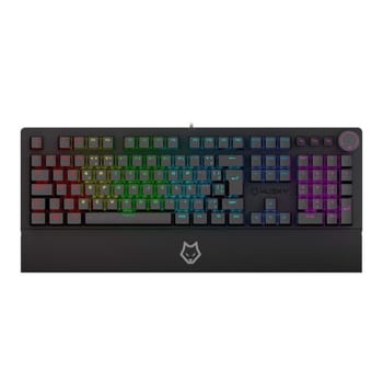 Teclado Mecânico Gamer Husky Anchorage Full Size, RGB, Switch Gateron EF Brown, ABNT2, Preto - HTG200PTMA