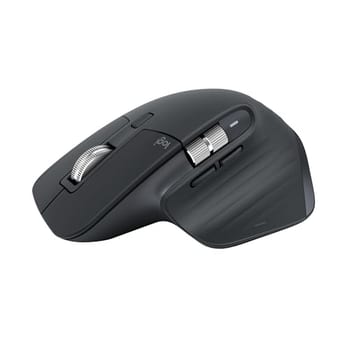 Mouse sem fio Logitech Mx Master 3s Bluetooth Edition - Conexão por Bluetooth, Com rolagem ultra-rápida, Design Ergonômico, Rastreamento em Vidro, 8K