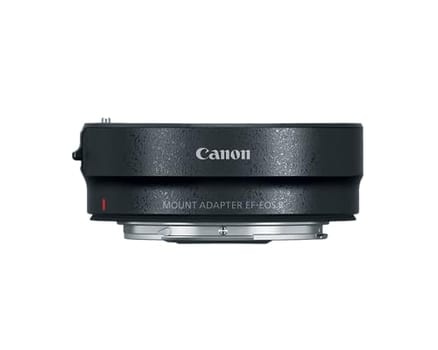 Canon Adaptador De Montagem Ef-Eos R Preto Em Tamanho Real