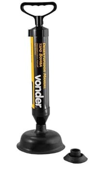 Desentupidor manual tipo bomba DM 460 Vonder