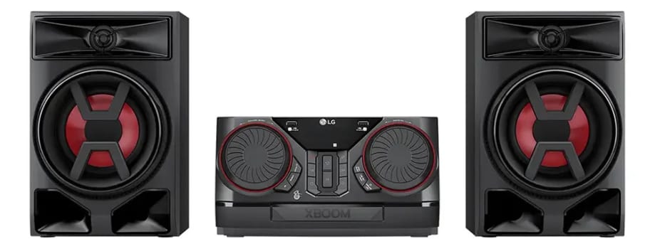 Mini System LG XBOOM 220W RMS, Graves Potentes, Multi Bluetooth, Modo Rádio FM - CK43N