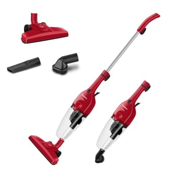 MONDIAL Aspirador de Pó Turbo Cycle, Vermelho/Preto, 1500W, 110V - AP-40-R