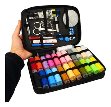 Kit De Costura E Linhas C/ 96 Peças - Completo - Nybc