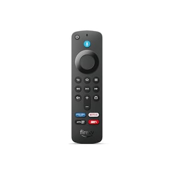 Controle remoto por voz com Alexa e com comandos de TV - requer dispositivo Fire TV compatível