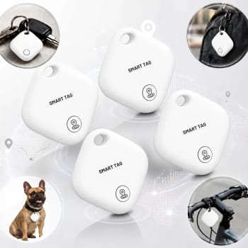 Kit 4 Smart Tag Localizador Mini Rastreador Para Iphone Ios