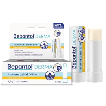 Bepantol Derma Protetor Labial Hidratante Diário FPS50 4,5g