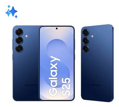Samsung Galaxy S25 5G, 256GB, 12GB, Câmera Tripla - Azul marinho