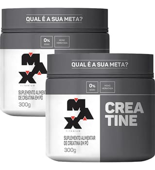 Combo/Kit 2x Creatina Monohidratada 300g Pó