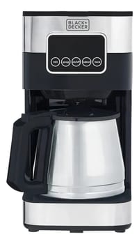 Cafeteira Elétrica Inox Black Decker CM350G Capacidade 1,5L