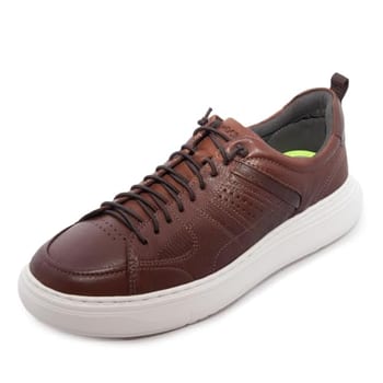 Tênis Denim Joe Ultra Light Marrom-Conhaque-40