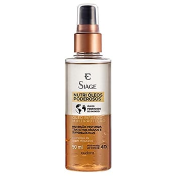 Óleo Bifásico Capilar Siàge Nutri Óleos Poderosos 90ml